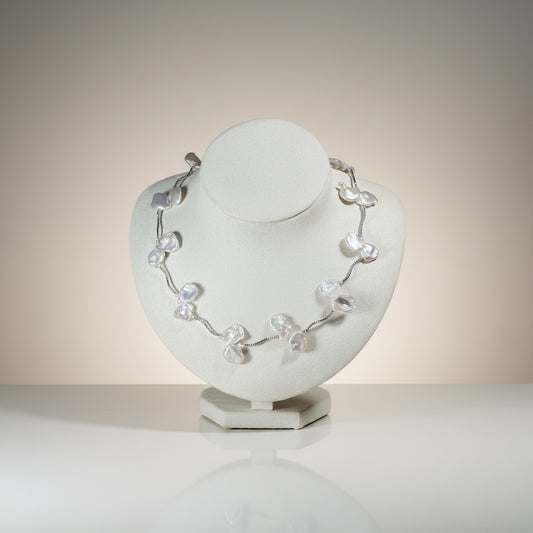 Pearls Modern Baroque Pearl Necklace