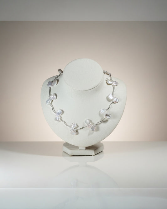 Pearls Modern Baroque Pearl Necklace