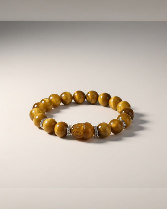 Golden Tiger’s Eye Pixiu Bracelet